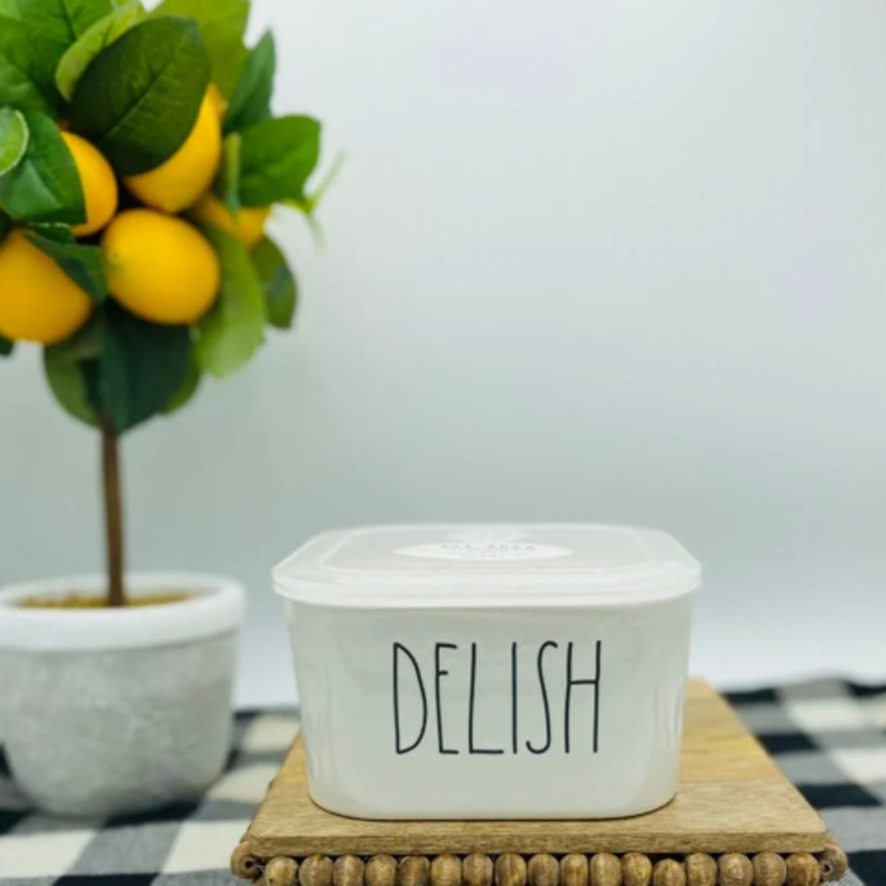Rae Dunn Delish Storge Container